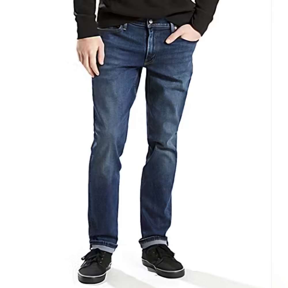 Men's Levi's 511 Slim Fit Jeans Size 30x30 Dark wash (these are not flex)